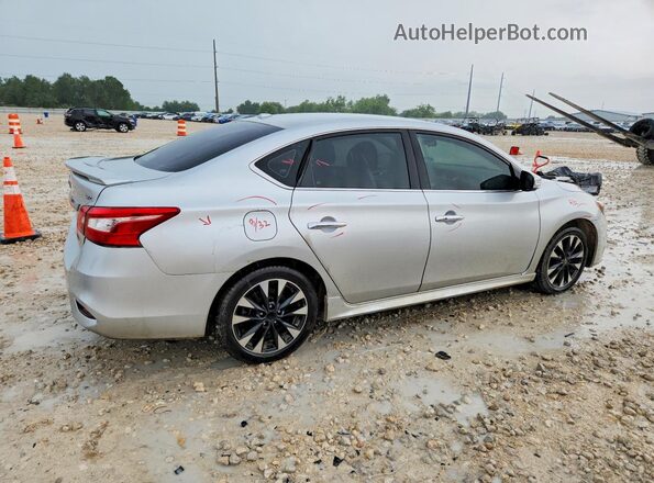 3N1AB7AP5GY298745 2016 NISSAN SENTRA Silver Trasero derecho