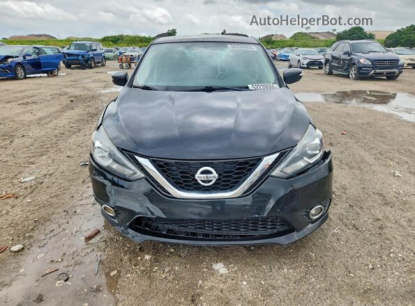 3N1AB7AP5GY325698 2016 NISSAN SENTRA Черный Вид спереди
