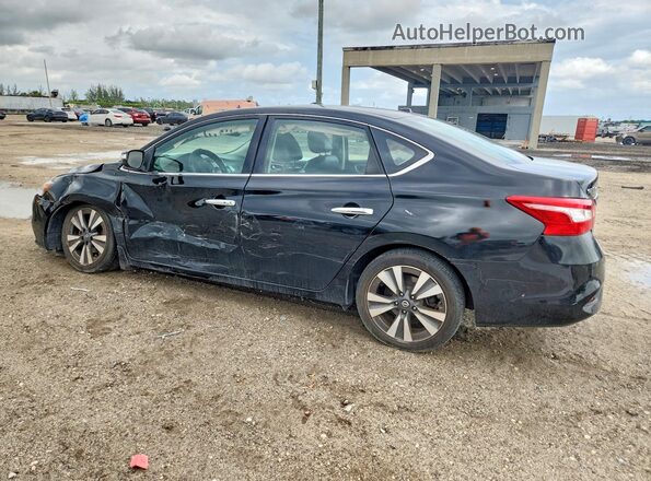 3N1AB7AP5GY325698 2016 NISSAN SENTRA Черный Задняя левая четверть