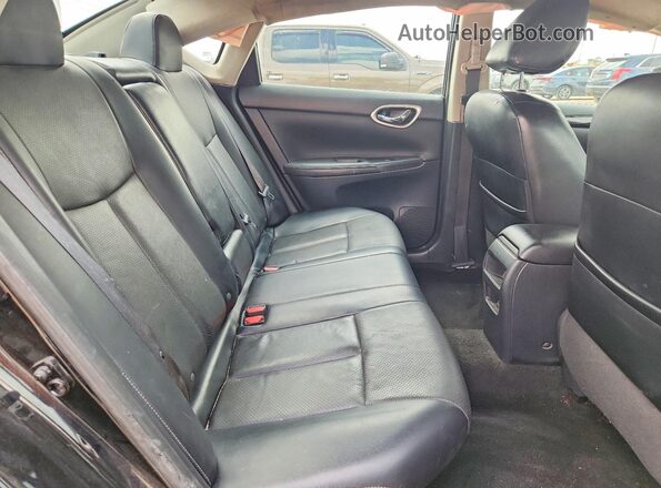 3N1AB7AP5GY325698 2016 NISSAN SENTRA Черный Вид задних сидений