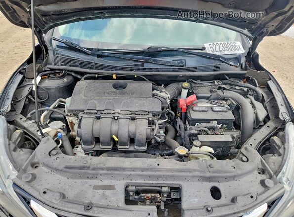 3N1AB7AP5GY325698 2016 NISSAN SENTRA Черный Вид задней части салона