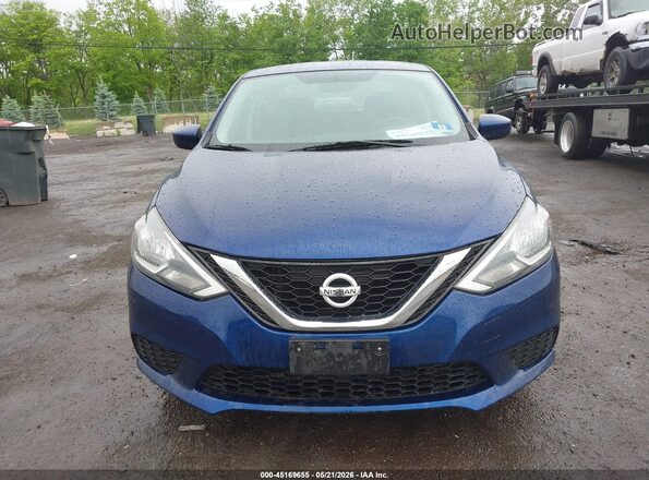 3N1AB7AP5GY333879 2016 NISSAN SENTRA Синий Вид спереди