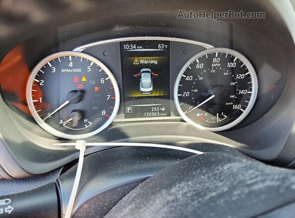 3N1AB7AP5HL657039 2017 NISSAN SENTRA Silver ხელსაწყოთა პანელის ხედი