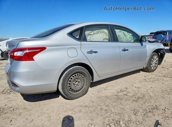 3N1AB7AP5HL657039 2017 NISSAN SENTRA Silver უკანა მარჯვენა