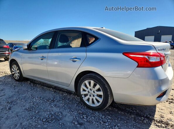 3N1AB7AP5HL657039 2017 NISSAN SENTRA Silver უკანა მარცხენა