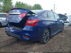 2017 Nissan Sentra Sr Синий vin: 3N1AB7AP5HY365720