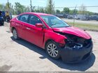 2019 Nissan Sentra Sv Red vin: 3N1AB7AP5KL610763