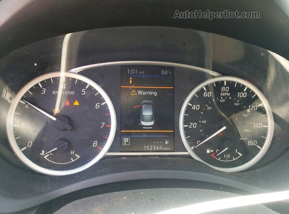 3N1AB7AP5KL625571 2019 NISSAN SENTRA Black Սարքավորումների վահանակի տեսք