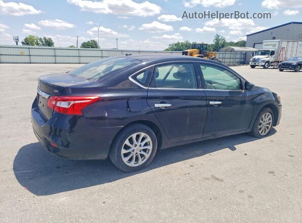 3N1AB7AP5KL625571 2019 NISSAN SENTRA Black Հետևի աջ
