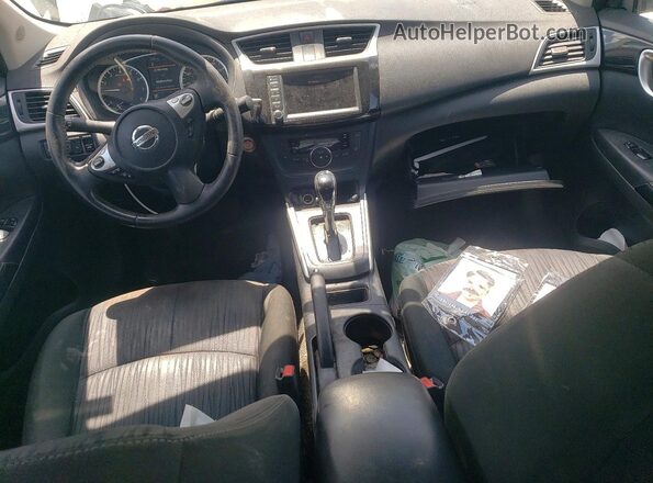 3N1AB7AP5KL625571 2019 NISSAN SENTRA Black Առջևի վահանակի տեսք