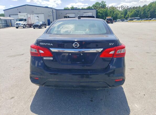 3N1AB7AP5KL625571 2019 NISSAN SENTRA Black Հետևի տեսք