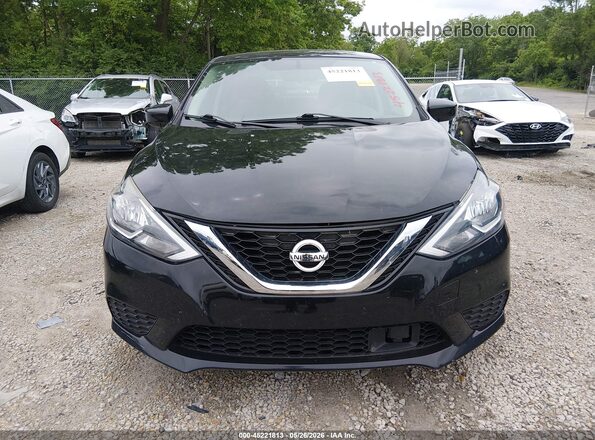 3N1AB7AP5KY284451 2019 NISSAN SENTRA Black ხელსაწყოთა პანელის ხედი