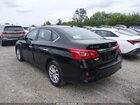 2019 Nissan Sentra Sv Black vin: 3N1AB7AP5KY284451