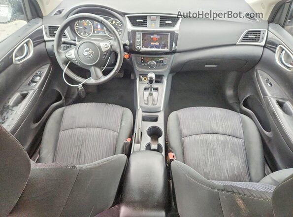 3N1AB7AP5KY315472 2019 NISSAN SENTRA Silver Vista del salpicadero