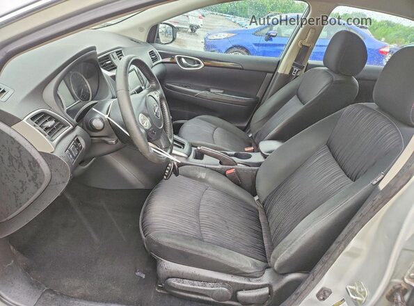 3N1AB7AP5KY315472 2019 NISSAN SENTRA Silver Vista interior delantera
