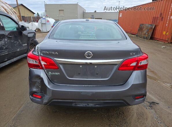 3N1AB7AP5KY317707 2019 NISSAN SENTRA Gray Vista trasera