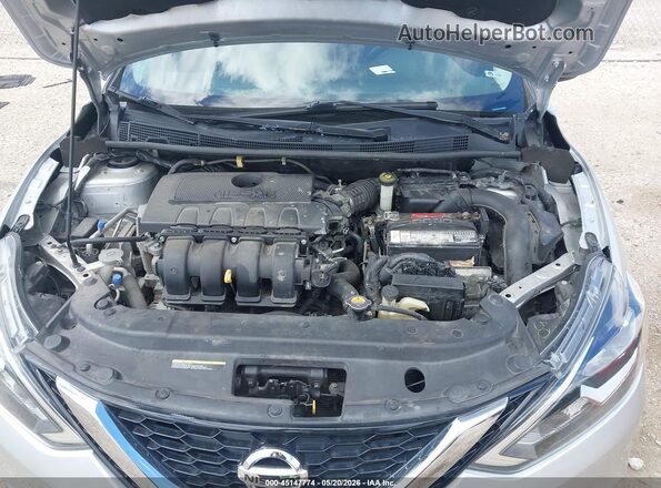 3N1AB7AP5KY328982 2019 NISSAN SENTRA Silver Հետևի տեսք