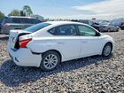 2019 Nissan Sentra Sv White vin: 3N1AB7AP5KY348469