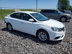 2019 Nissan Sentra Sv White vin: 3N1AB7AP5KY348469
