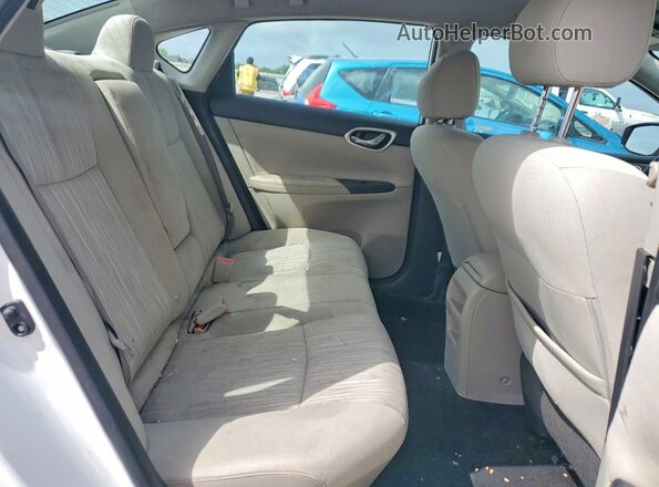 3N1AB7AP6GL678092 2016 NISSAN SENTRA White Rear seats view