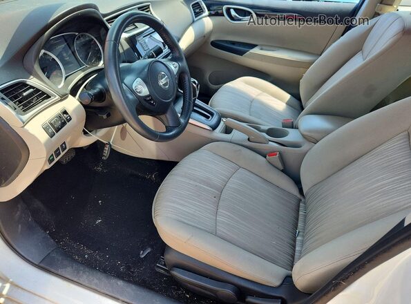 3N1AB7AP6GL678092 2016 NISSAN SENTRA White Front interior view