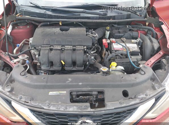3N1AB7AP6GY219616 2016 NISSAN SENTRA Red Вид ззаду