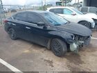 2016 Nissan Sentra Sv Black vin: 3N1AB7AP6GY228042