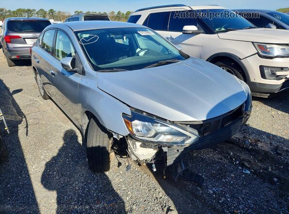3N1AB7AP6GY255600 2016 NISSAN SENTRA Серебряный Передняя правая четверть