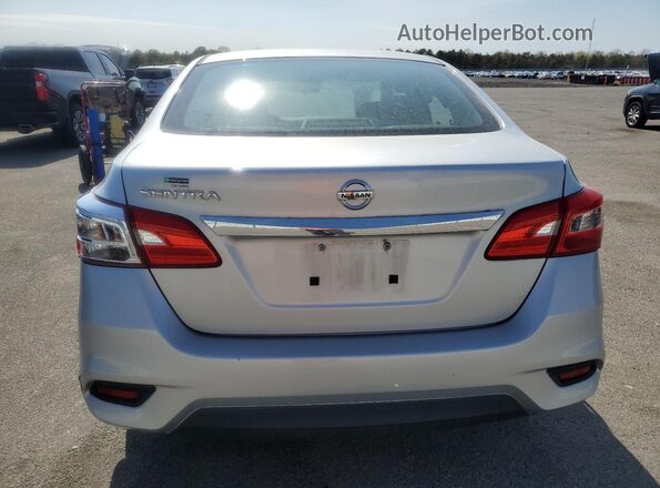 3N1AB7AP6GY255600 2016 NISSAN SENTRA Серебряный Вид сзади