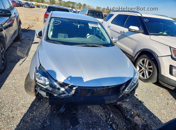 3N1AB7AP6GY255600 2016 NISSAN SENTRA Серебряный Вид спереди