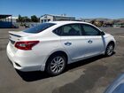 2016 Nissan Sentra Sv Белый vin: 3N1AB7AP6GY263597