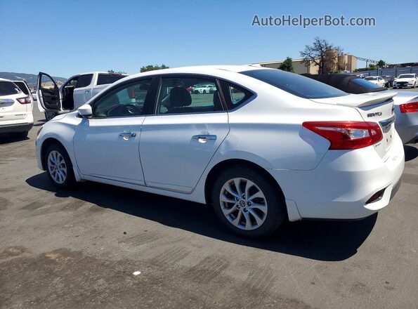 3N1AB7AP6GY263597 2016 NISSAN SENTRA Белый Задняя левая четверть