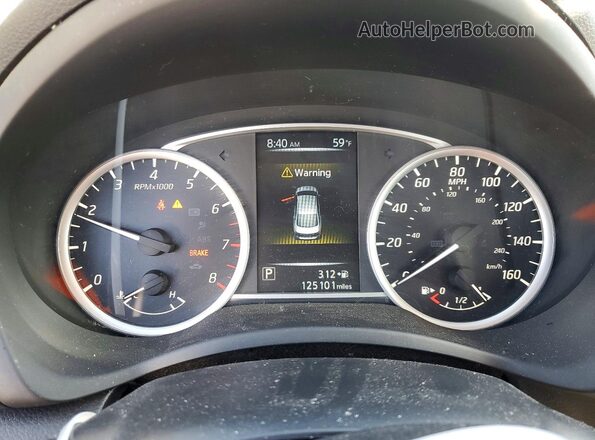3N1AB7AP6GY263597 2016 NISSAN SENTRA Белый Вид щитка приборов