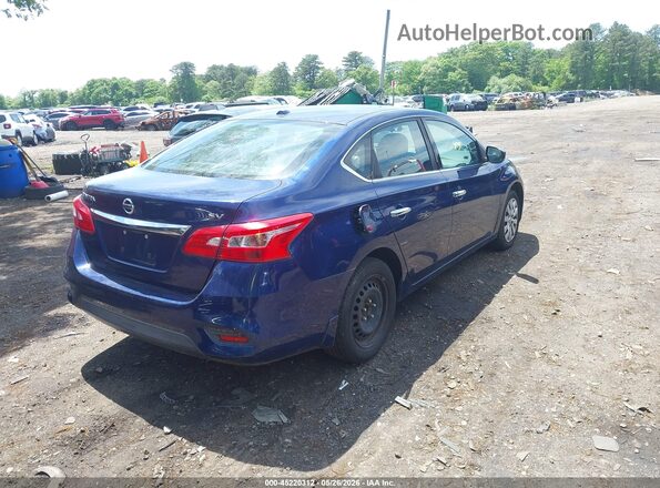 3N1AB7AP6GY327895 2016 NISSAN SENTRA Blue Tył prawy