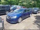 2016 Nissan Sentra Sv Blue vin: 3N1AB7AP6GY327895