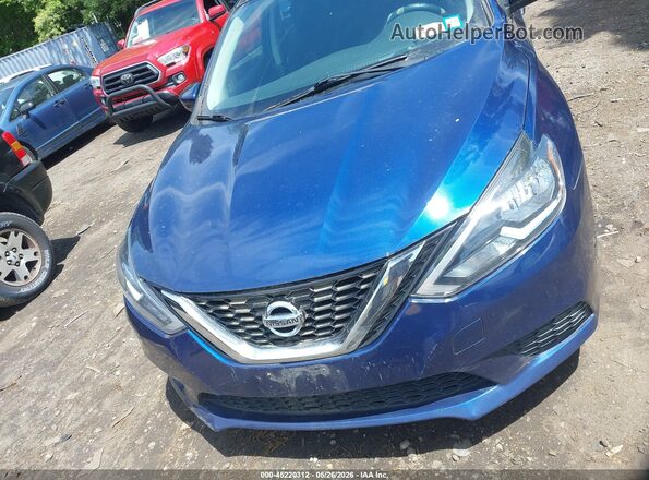 3N1AB7AP6GY327895 2016 NISSAN SENTRA Blue Widok z przodu
