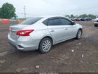 2017 Nissan Sentra Sv Серебряный vin: 3N1AB7AP6HL653727