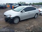 2017 Nissan Sentra Sv Серебряный vin: 3N1AB7AP6HL653727