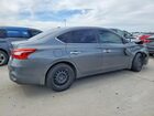 2017 Nissan Sentra Sv Серый vin: 3N1AB7AP6HL674609