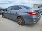 2017 Nissan Sentra Sv Серый vin: 3N1AB7AP6HL674609