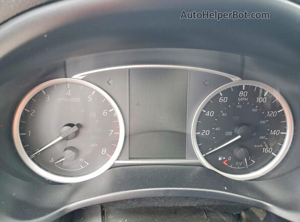 3N1AB7AP6HL674609 2017 NISSAN SENTRA Серый Вид щитка приборов