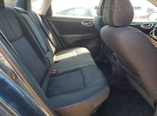 3N1AB7AP6HY283379 2017 NISSAN SENTRA Серый Вид задних сидений