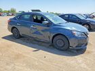 2017 Nissan Sentra Sv Серый vin: 3N1AB7AP6HY283379