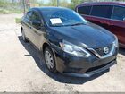 2017 Nissan Sentra Sv Black vin: 3N1AB7AP6HY362664