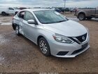 2018 Nissan Sentra Sv Silver vin: 3N1AB7AP6JL633449
