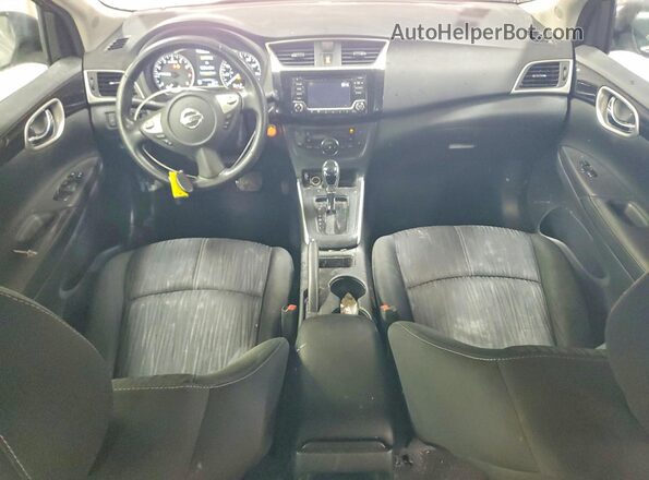 3N1AB7AP6JL642281 2018 NISSAN SENTRA Gray წინა პანელის ხედი