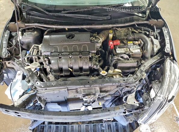 3N1AB7AP6JL642281 2018 NISSAN SENTRA Gray უკანა სალონის ხედი