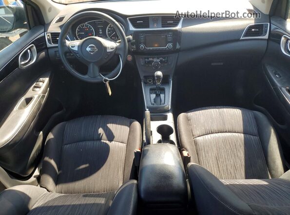 3N1AB7AP6JY248900 2018 NISSAN SENTRA Black Widok deski rozdzielczej