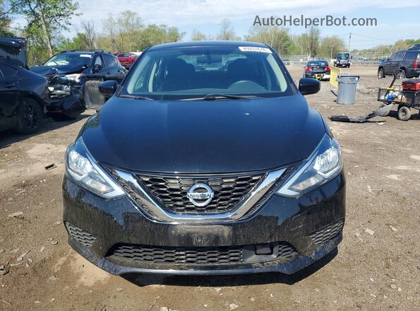 3N1AB7AP6JY248900 2018 NISSAN SENTRA Black Widok z przodu