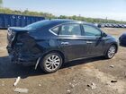 2018 Nissan Sentra Sv Black vin: 3N1AB7AP6JY248900